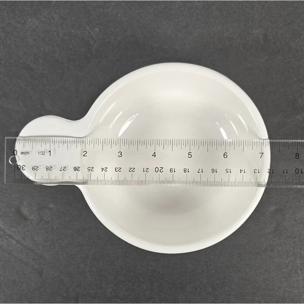 Set of 3 Corning Pyrex White Grab It Bowls One With Glass Lid P-150-B